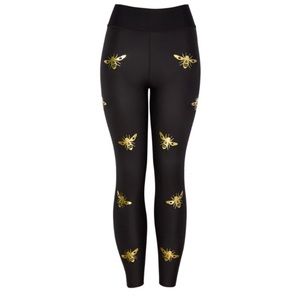 Ultracor Leggings with Gold Bees